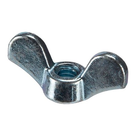 Peerless Hardware Wing Nut, 3/8"-16, Malleable Iron, Zinc Plated 0-EF-700E87-